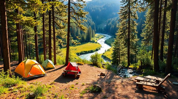 Découvrez le camping nature : une aventure éco-chic en France